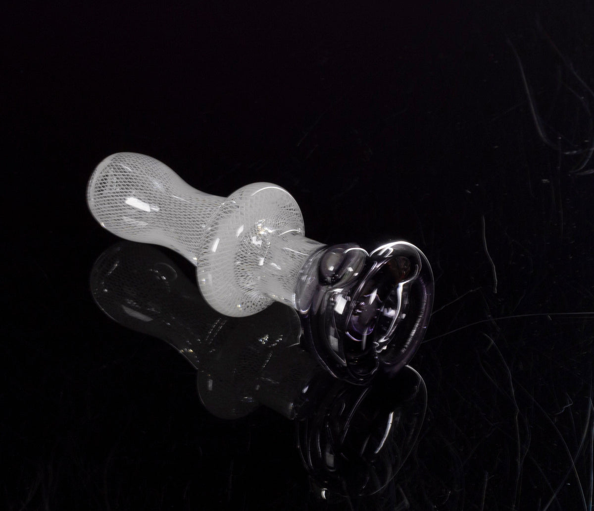 Blue Soldier Art Reticello Chillum The Highest Cloud Glass Gallery