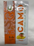 Camo Natural Leaf Hemp Wraps 5pk
