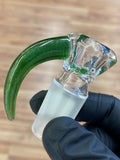 Chigga Dabs Green Stardust 18mm 4-hole Horned Slide