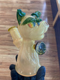 T Tree Glass CFL Ruffer w/ Millie eyes