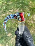 5_3elements_Glass Recycler Tube - Froot Loops