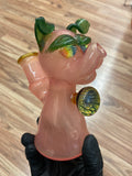 T Tree Glass CFL Ruffer w/ Millie eyes