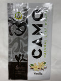 Camo Natural Leaf Hemp Wraps 5pk