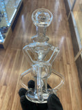 Chad_Wook_Glass Mini Clear Triple Recycler