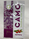 Camo Natural Leaf Hemp Wraps 5pk