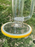 Gordo Scientific Glass In-Line Single -NS Yellow