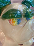 T Tree Glass CFL Ruffer w/ Millie eyes