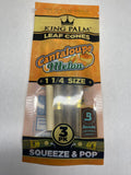 King Palm 1 1/4 Cantaloupe Melon 3pk