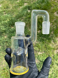 Gordo Scientific Glass In-Line Single -NS Yellow