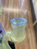 T Tree Glass Faceted Bubble Dumper w/ Millie eyes