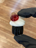 Bambi Glass Cupcake with Cherry Pendants CFL