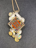 Kadabra Glass X Elemental Wire Works Pendant