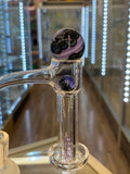 Ath_Glass Terp Slurper Set Purple Lilac Ghost