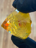 Gatez Glass Faceted Gem