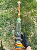 5_3elements_Glass Recycler Tube - Froot Loops
