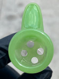 Welch Glass 18mm 4-Hole Lime & Lime UV