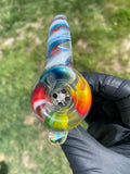 5_3elements_Glass Recycler Tube - Froot Loops