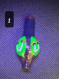 E Bitten Glass Mushroom Millie Bubble Caps (UV)