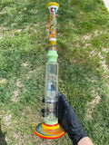 5_3elements_Glass Recycler Tube - Froot Loops