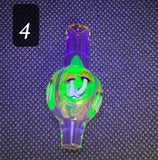 E Bitten Glass Mushroom Millie Bubble Caps (UV)