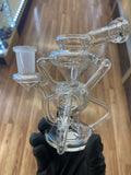 Chad_Wook_Glass Mini Clear Triple Recycler