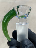 Chigga Dabs Green Stardust 18mm 4-hole Horned Slide