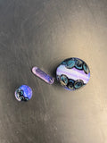 Ath_Glass Terp Slurper Set Purple Lilac Ghost