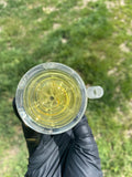 Gordo Scientific Glass In-Line Single -NS Yellow