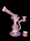 Spiggity Glass Faceted Recycler Karmaline & Pixie