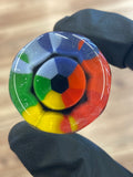 Kadabra Glass Faceted Disc Millie Slurper Cap