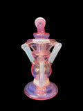 Spiggity Glass Faceted Recycler Karmaline & Pixie