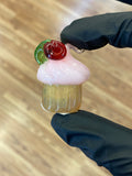 Bambi Glass Cupcake with Cherry Pendants CFL