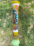5_3elements_Glass Recycler Tube - Froot Loops