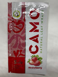 Camo Natural Leaf Hemp Wraps 5pk