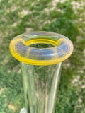 Gordo Scientific Glass In-Line Single -NS Yellow