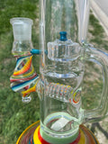 5_3elements_Glass Recycler Tube - Froot Loops