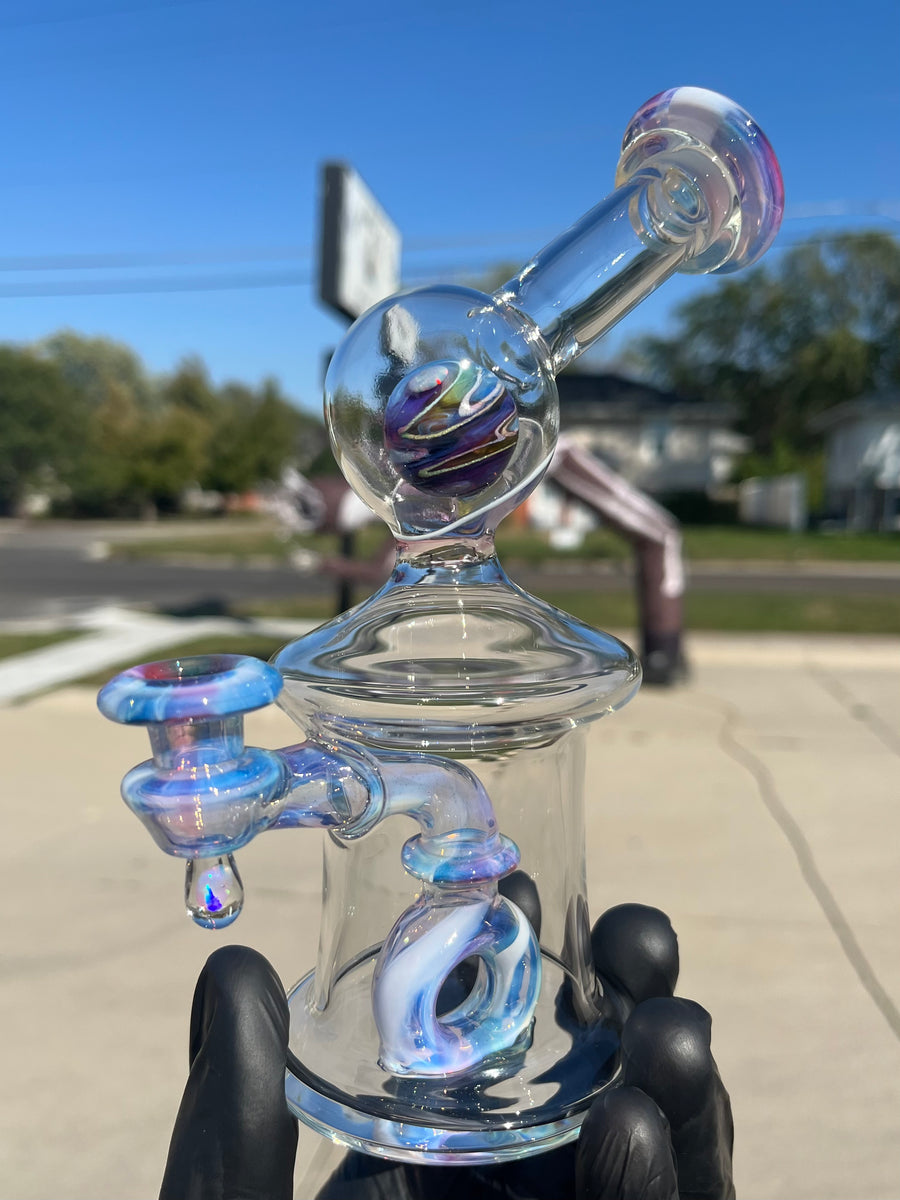 Om Glass Co x Boonie Glass Rig – The Highest Cloud Glass Gallery