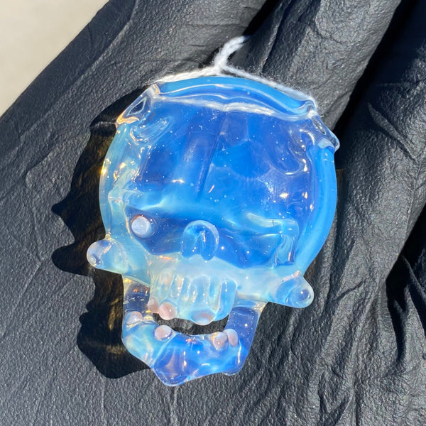 @ras_glass Ghost Skull Pendant