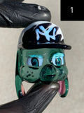 Friday Glass New York Yankees Bunny Pendant