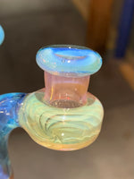 Space Cricket Glass Klein Peach Opal & Aquamarine