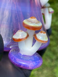 E Bitten Glass Karmaline Mushroom Meditator